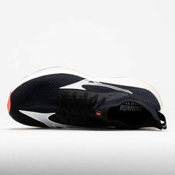 NEW MIZUNO men's neo zen shoe in black /fiery coral